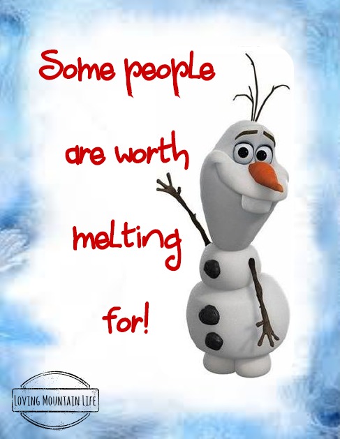 Frozen Valentine | Some People are Worth Melting For | Loving Mountain Life