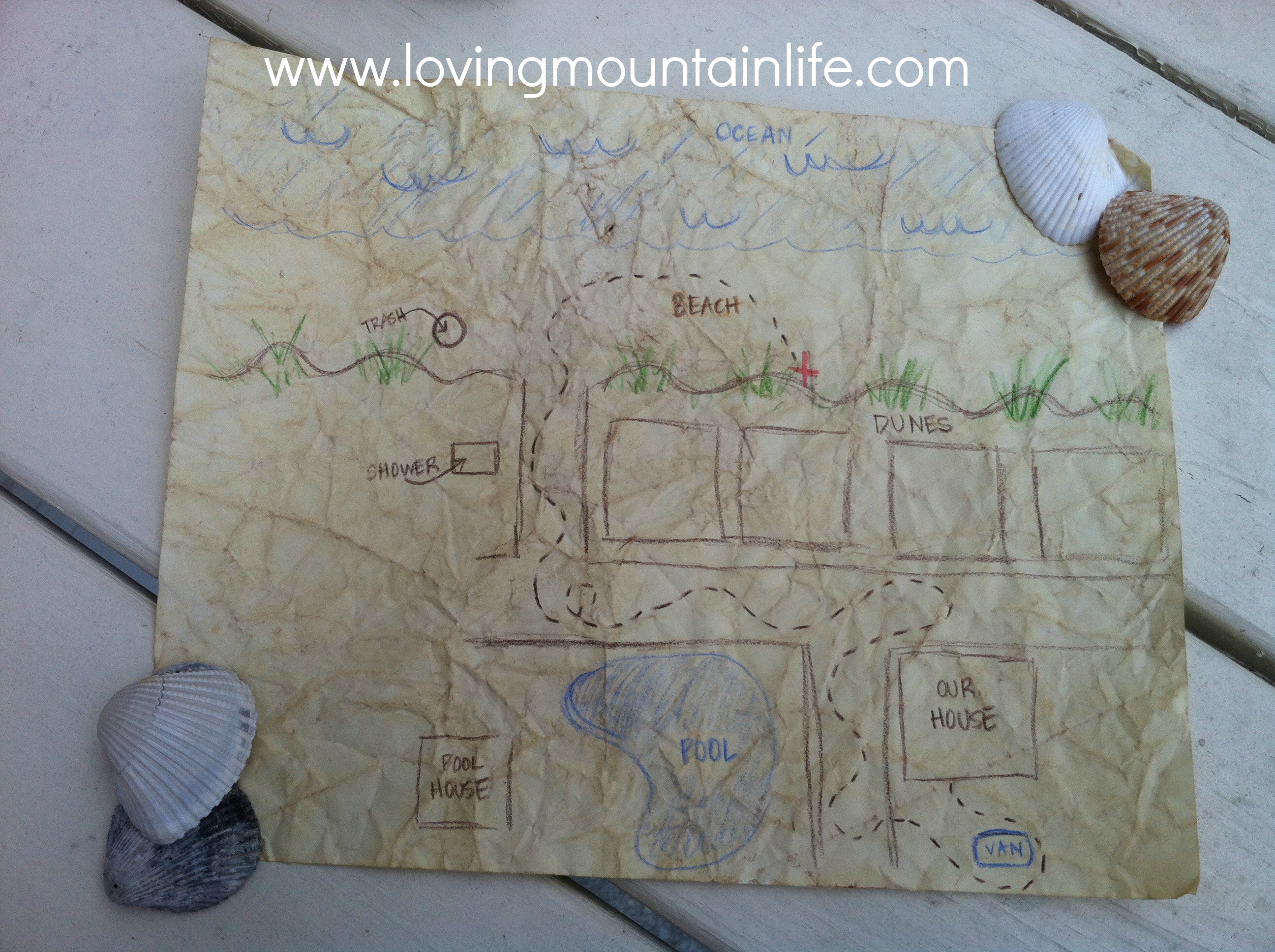 Pirate Map | Loving Mountain Life