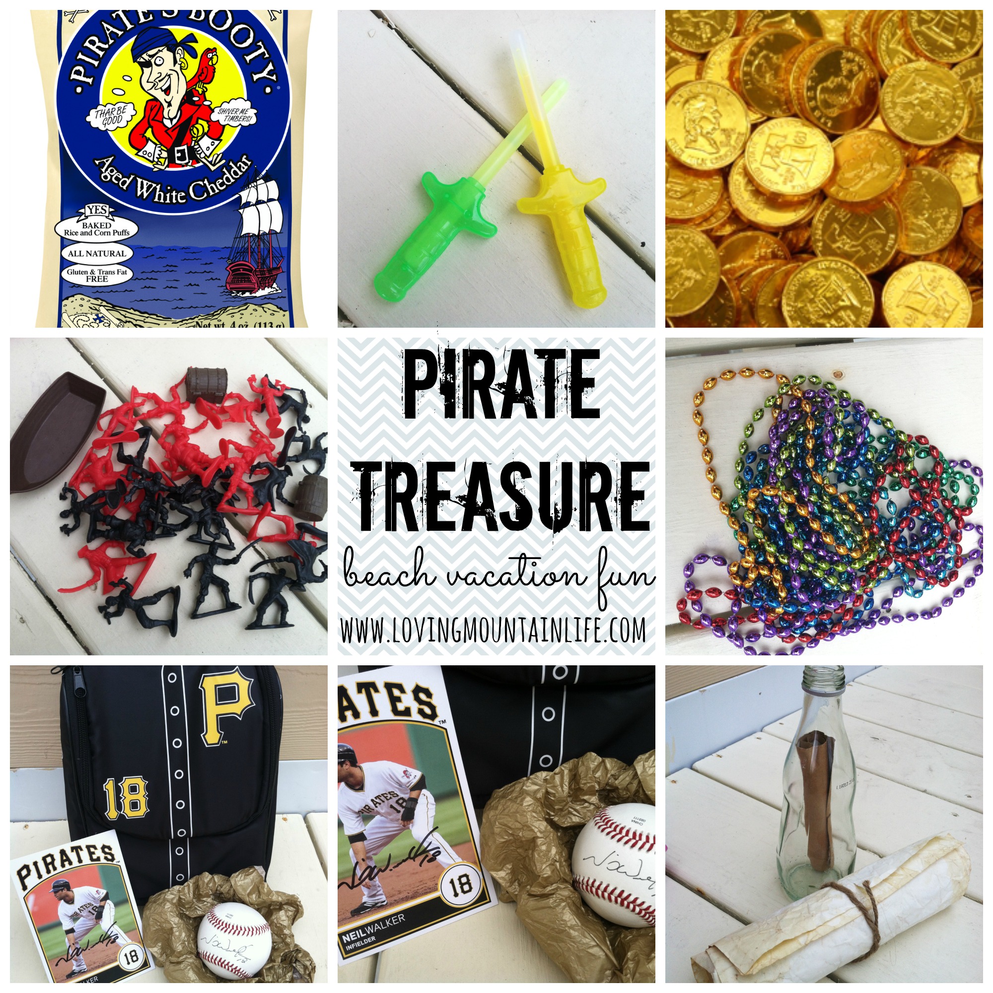 Pirate Treasure Collage | Loving Mountain Life