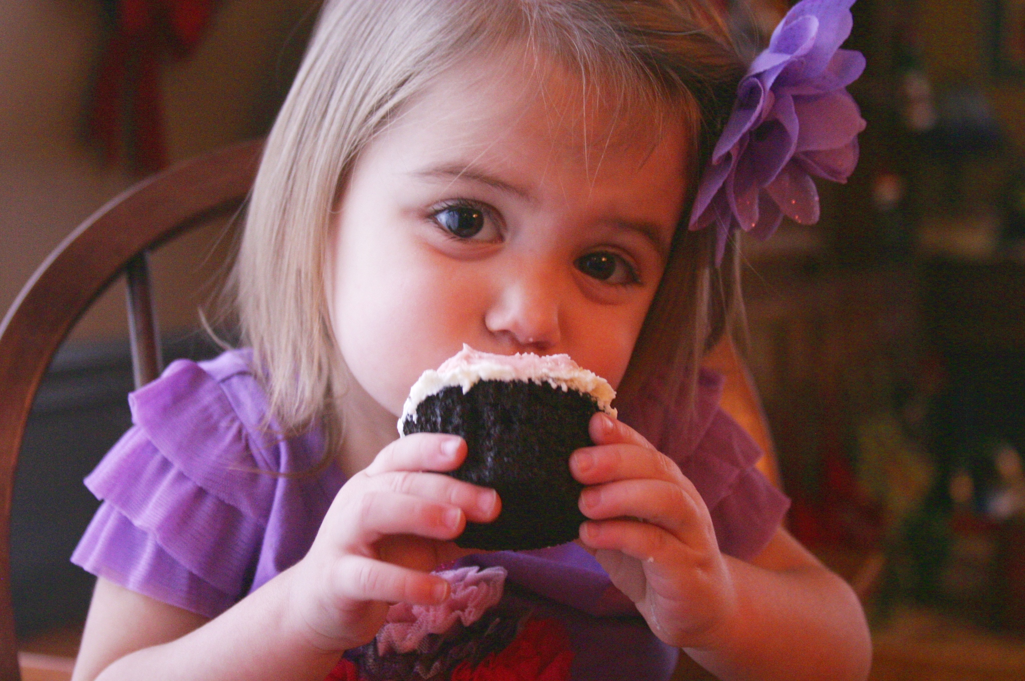 Nora with cupcake edited